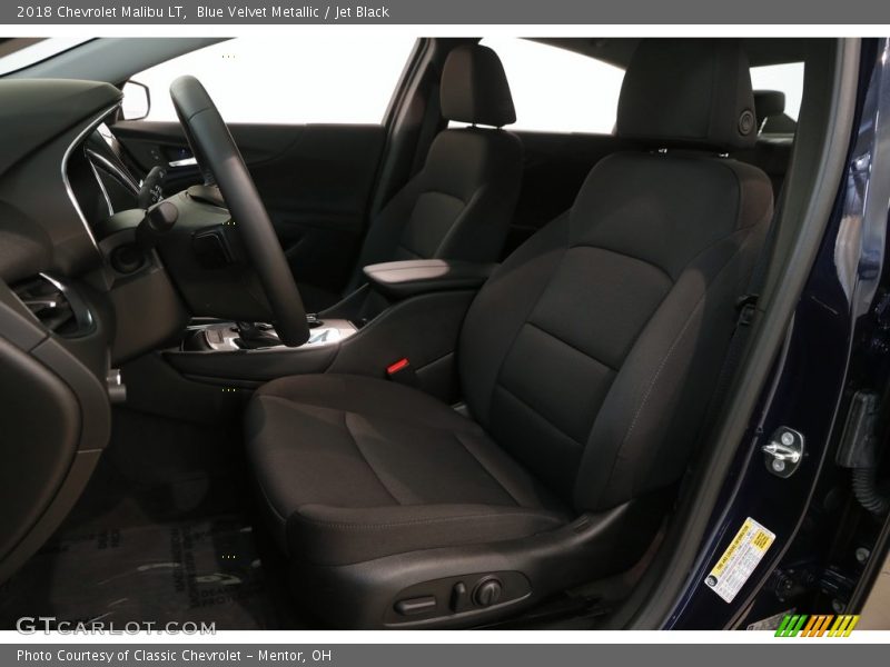Blue Velvet Metallic / Jet Black 2018 Chevrolet Malibu LT