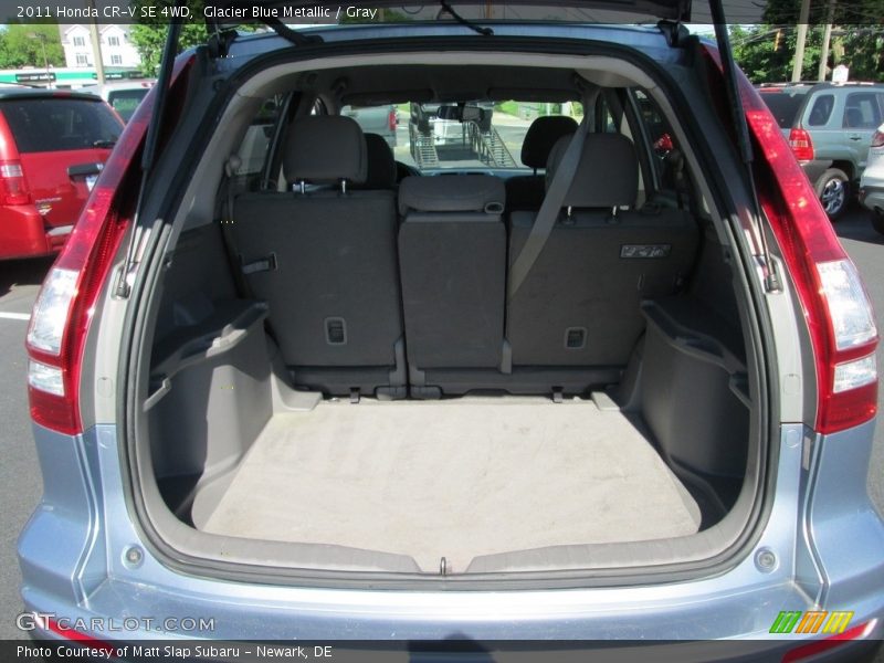 Glacier Blue Metallic / Gray 2011 Honda CR-V SE 4WD