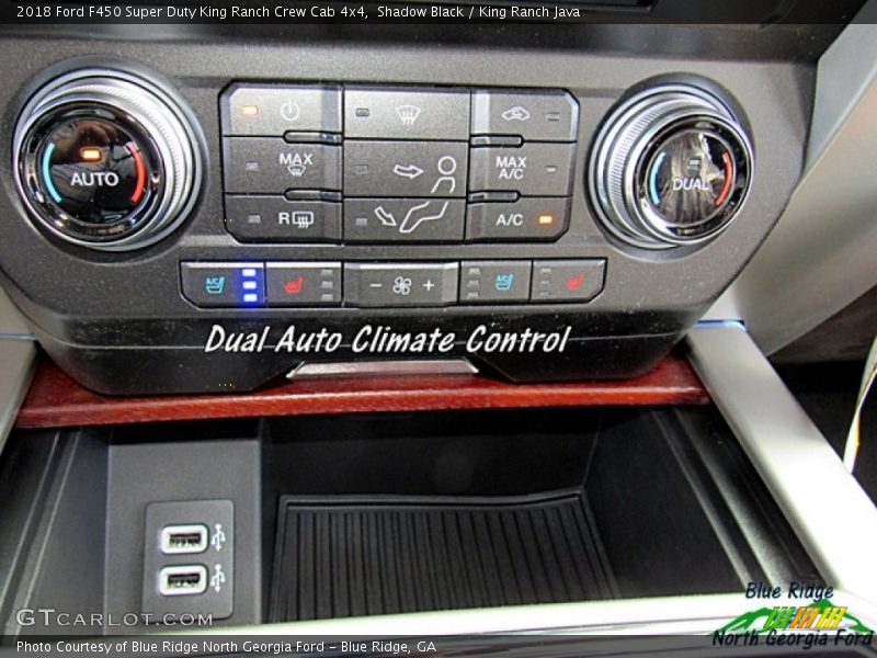 Shadow Black / King Ranch Java 2018 Ford F450 Super Duty King Ranch Crew Cab 4x4