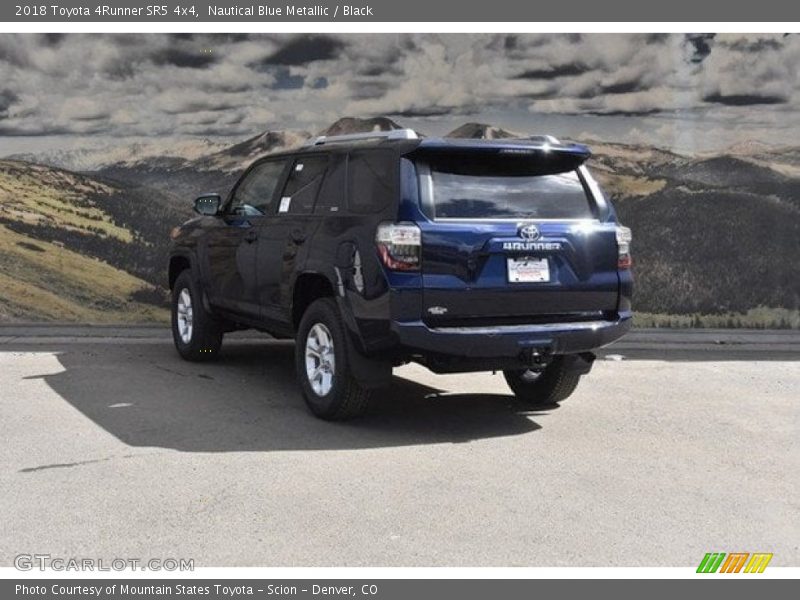 Nautical Blue Metallic / Black 2018 Toyota 4Runner SR5 4x4