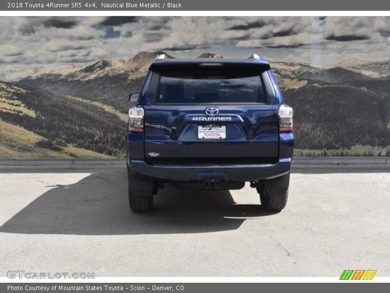 Nautical Blue Metallic / Black 2018 Toyota 4Runner SR5 4x4