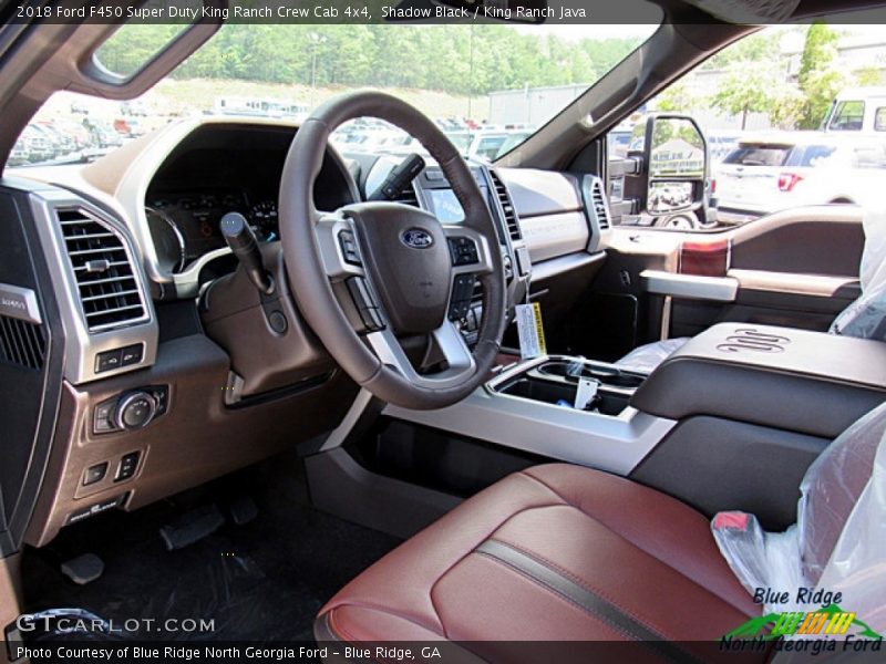 Shadow Black / King Ranch Java 2018 Ford F450 Super Duty King Ranch Crew Cab 4x4