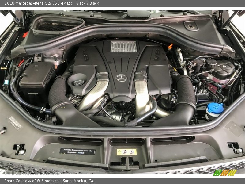  2018 GLS 550 4Matic Engine - 4.7 Liter biturbo DOHC 32-Valve VVT V8