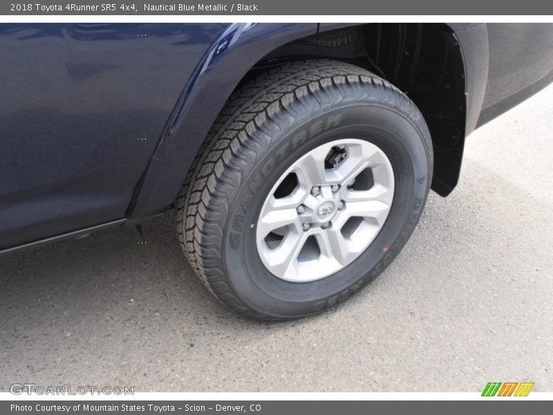 Nautical Blue Metallic / Black 2018 Toyota 4Runner SR5 4x4