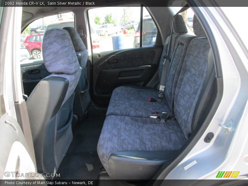 Satin Silver Metallic / Black 2002 Honda CR-V LX