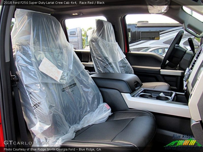 Race Red / Black 2018 Ford F250 Super Duty Lariat Crew Cab 4x4