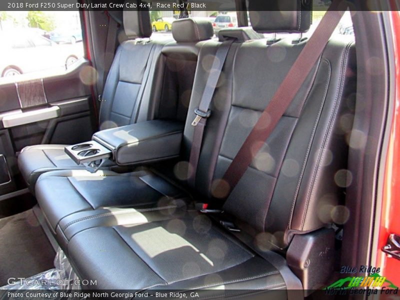 Race Red / Black 2018 Ford F250 Super Duty Lariat Crew Cab 4x4