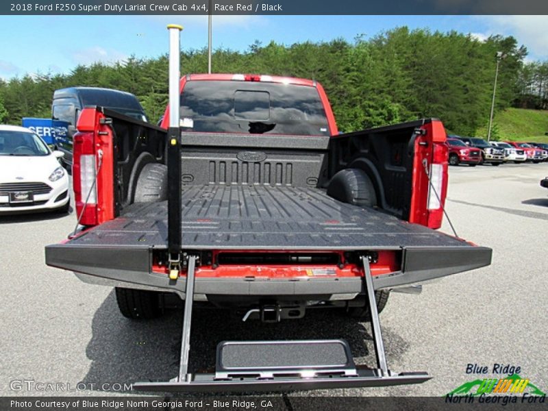 Race Red / Black 2018 Ford F250 Super Duty Lariat Crew Cab 4x4