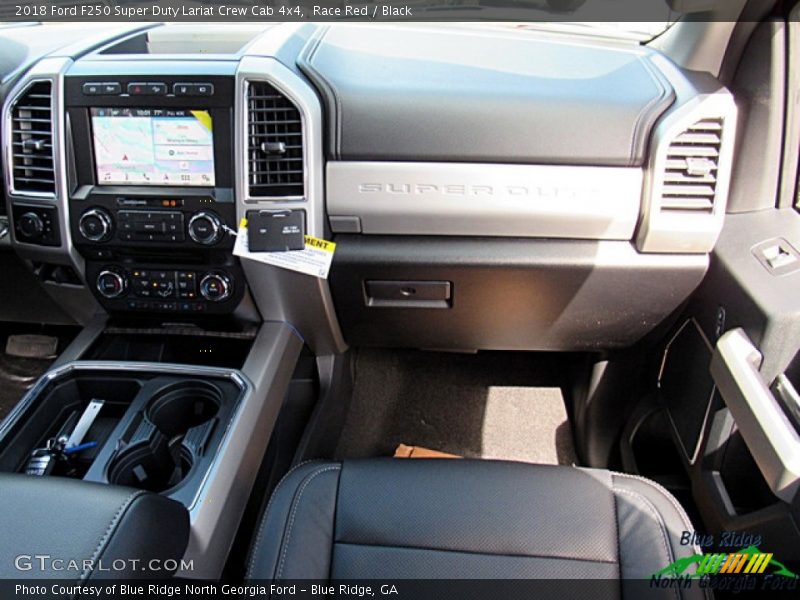 Race Red / Black 2018 Ford F250 Super Duty Lariat Crew Cab 4x4