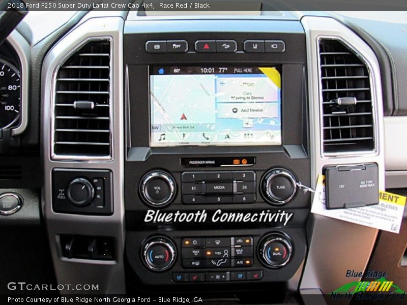 Race Red / Black 2018 Ford F250 Super Duty Lariat Crew Cab 4x4