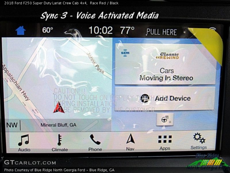 Race Red / Black 2018 Ford F250 Super Duty Lariat Crew Cab 4x4