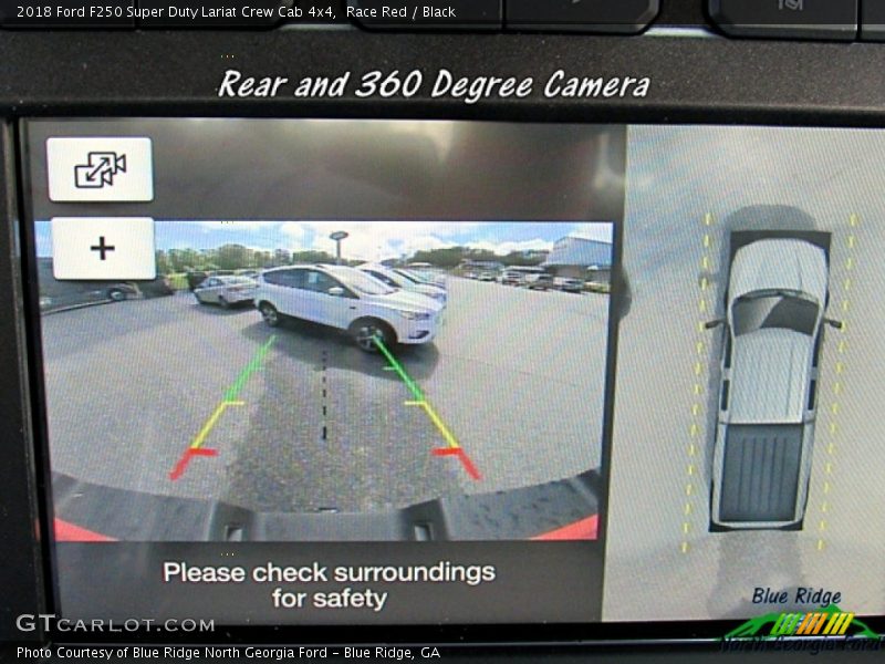 Race Red / Black 2018 Ford F250 Super Duty Lariat Crew Cab 4x4