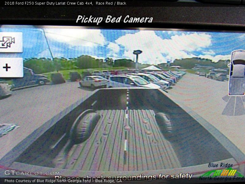 Race Red / Black 2018 Ford F250 Super Duty Lariat Crew Cab 4x4
