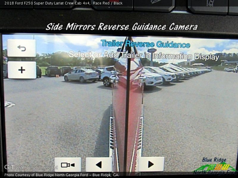 Race Red / Black 2018 Ford F250 Super Duty Lariat Crew Cab 4x4