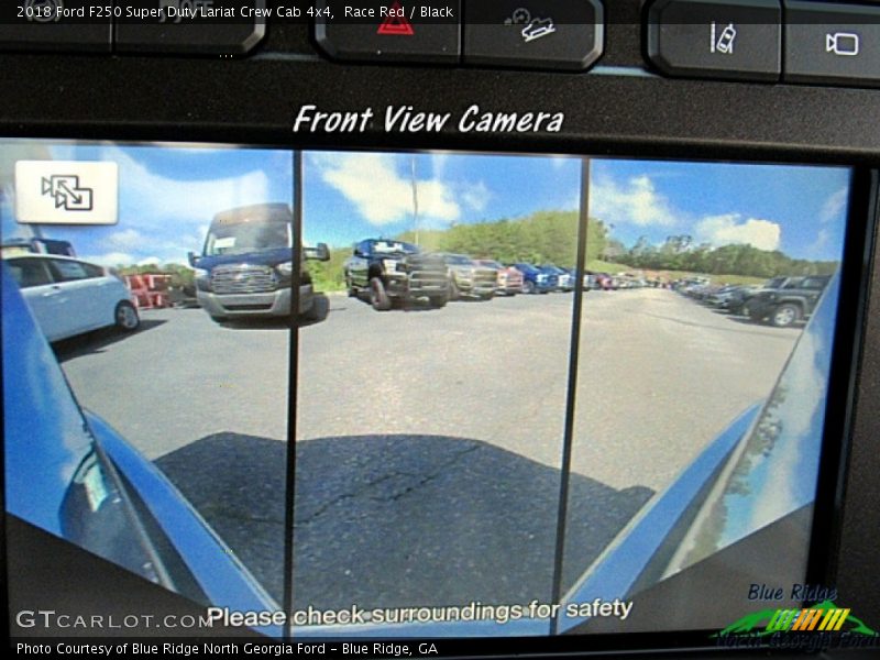 Race Red / Black 2018 Ford F250 Super Duty Lariat Crew Cab 4x4