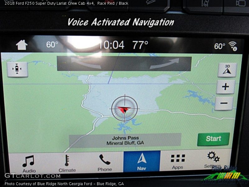 Race Red / Black 2018 Ford F250 Super Duty Lariat Crew Cab 4x4