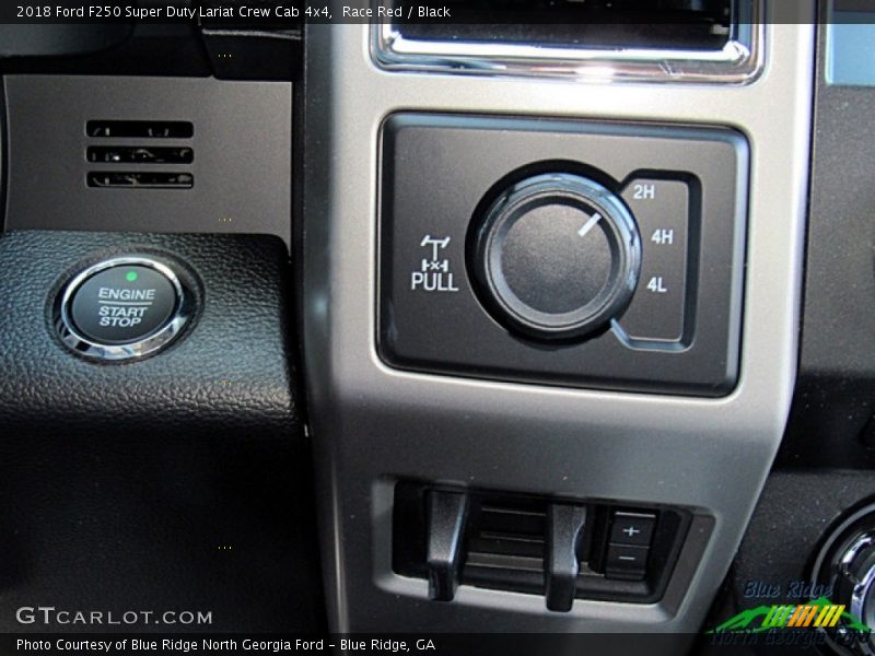 Race Red / Black 2018 Ford F250 Super Duty Lariat Crew Cab 4x4