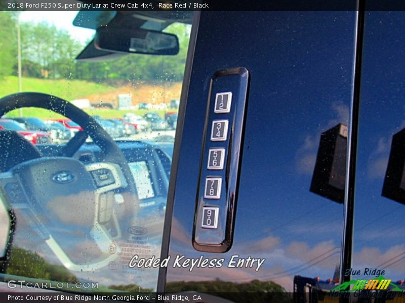 Race Red / Black 2018 Ford F250 Super Duty Lariat Crew Cab 4x4