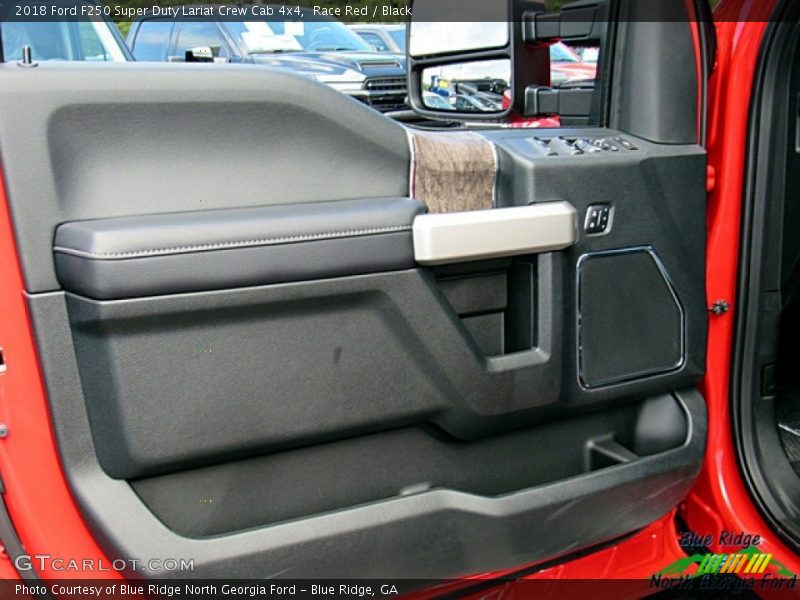Race Red / Black 2018 Ford F250 Super Duty Lariat Crew Cab 4x4