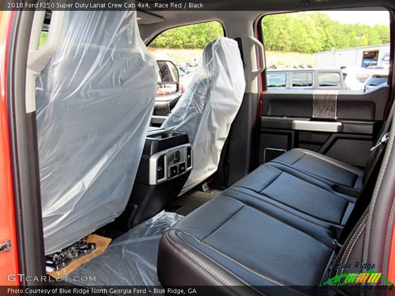Race Red / Black 2018 Ford F250 Super Duty Lariat Crew Cab 4x4