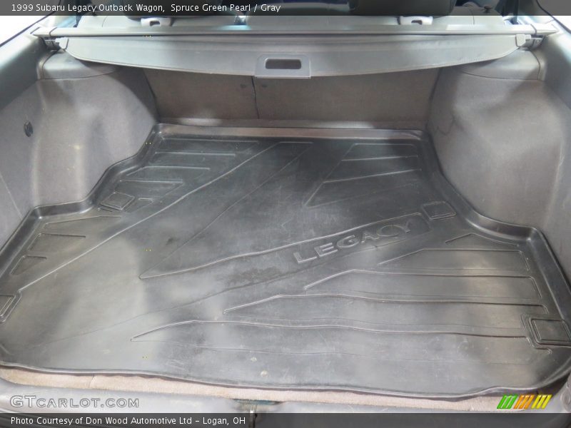 Spruce Green Pearl / Gray 1999 Subaru Legacy Outback Wagon