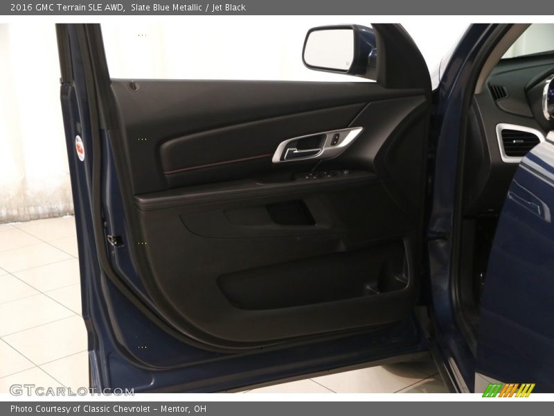 Slate Blue Metallic / Jet Black 2016 GMC Terrain SLE AWD