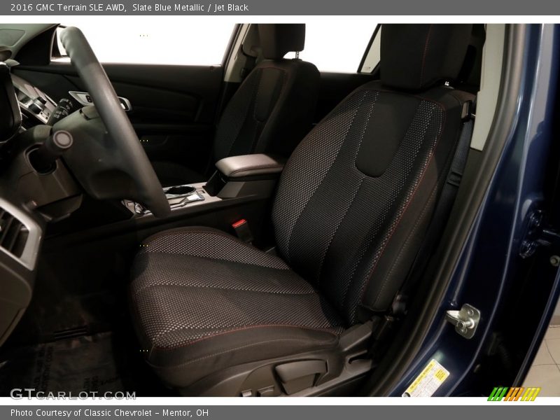Slate Blue Metallic / Jet Black 2016 GMC Terrain SLE AWD
