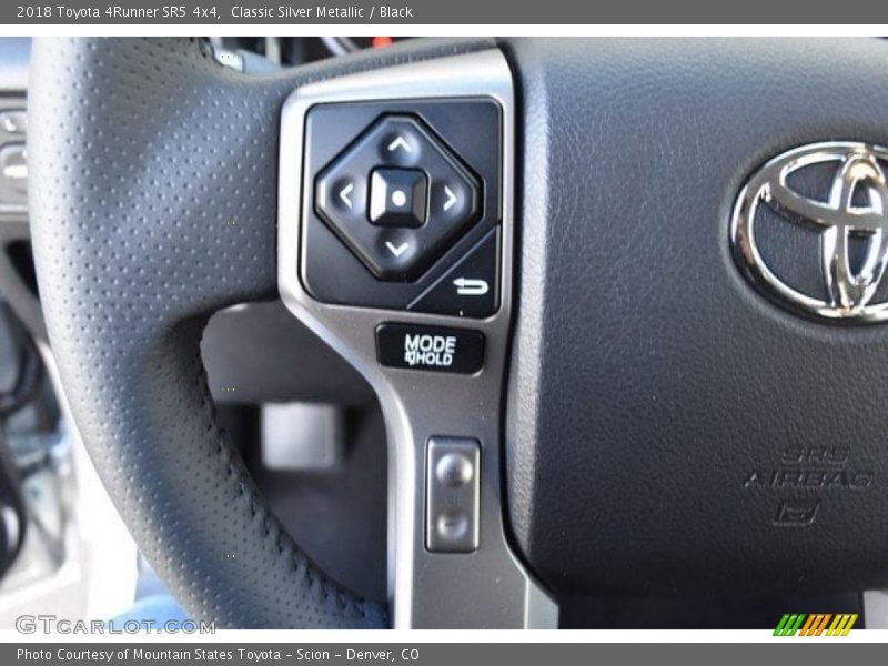 Classic Silver Metallic / Black 2018 Toyota 4Runner SR5 4x4