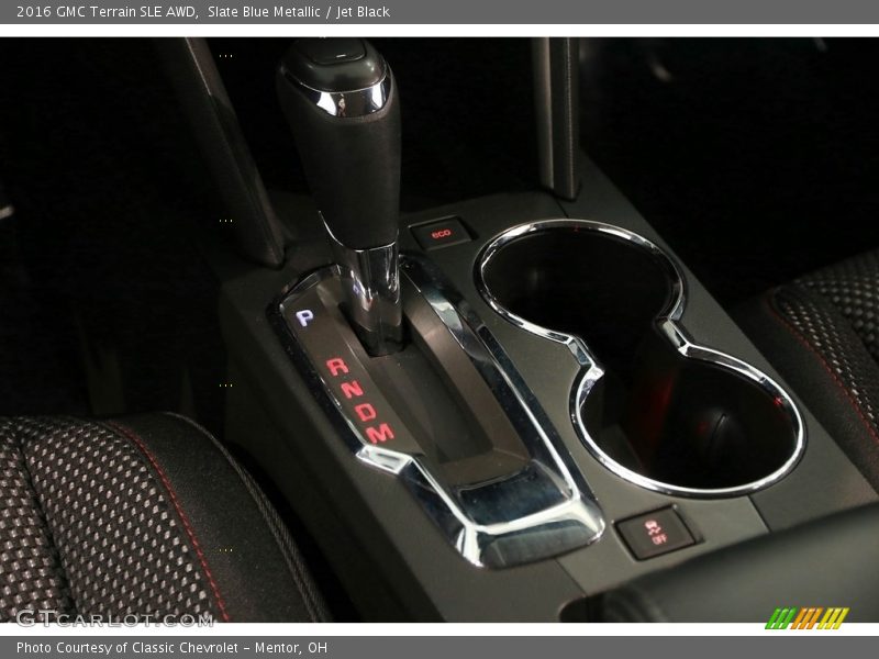 Slate Blue Metallic / Jet Black 2016 GMC Terrain SLE AWD