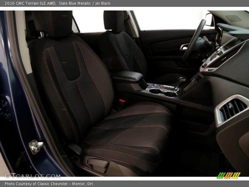 Slate Blue Metallic / Jet Black 2016 GMC Terrain SLE AWD