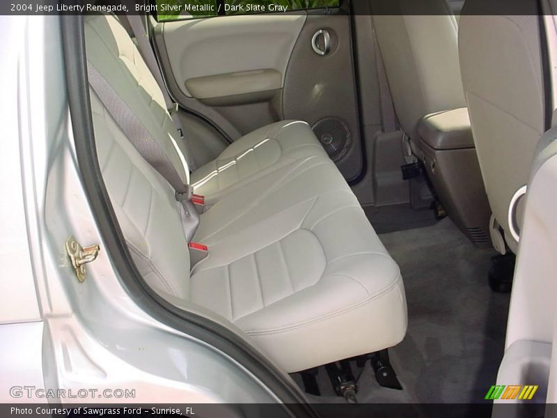 Bright Silver Metallic / Dark Slate Gray 2004 Jeep Liberty Renegade