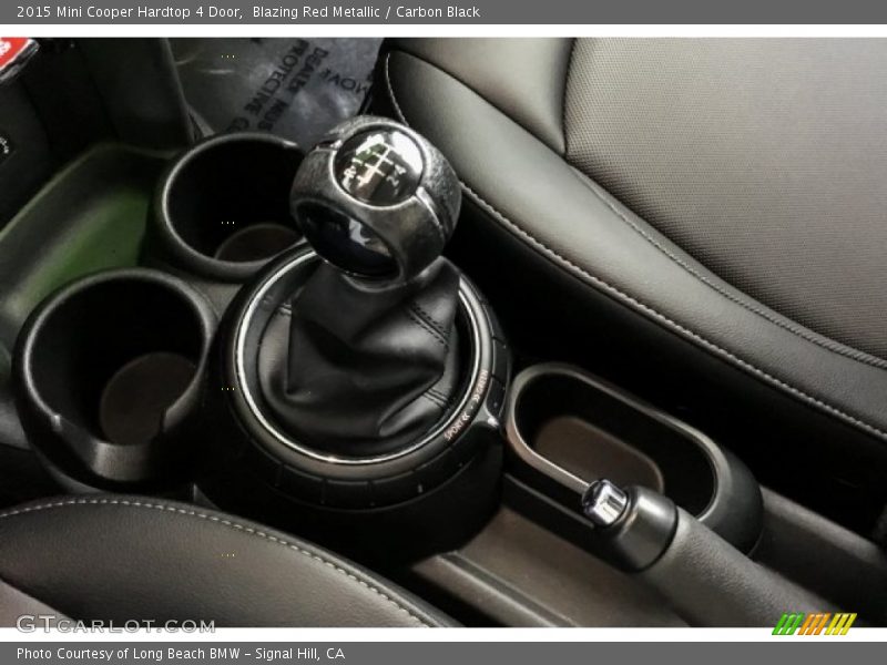 Blazing Red Metallic / Carbon Black 2015 Mini Cooper Hardtop 4 Door