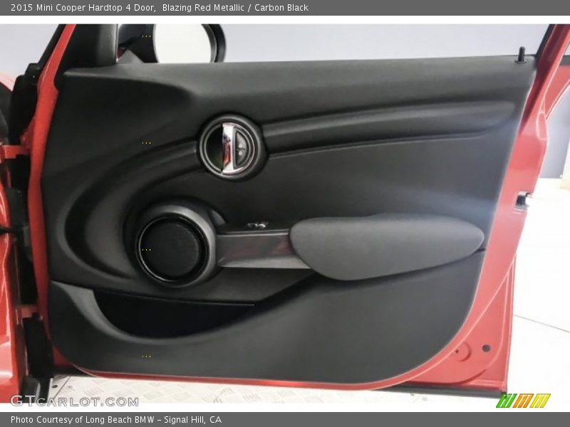 Blazing Red Metallic / Carbon Black 2015 Mini Cooper Hardtop 4 Door
