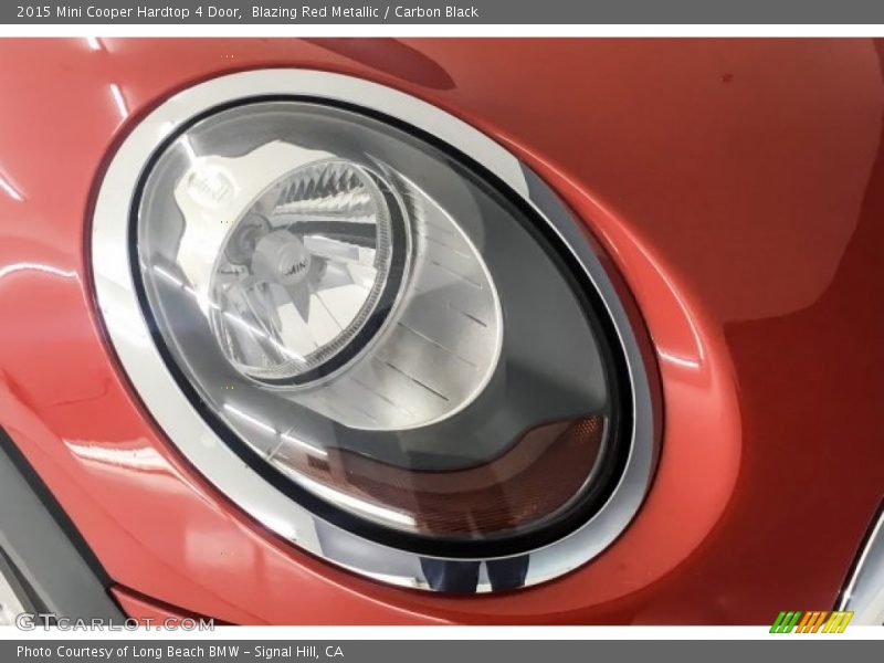 Blazing Red Metallic / Carbon Black 2015 Mini Cooper Hardtop 4 Door