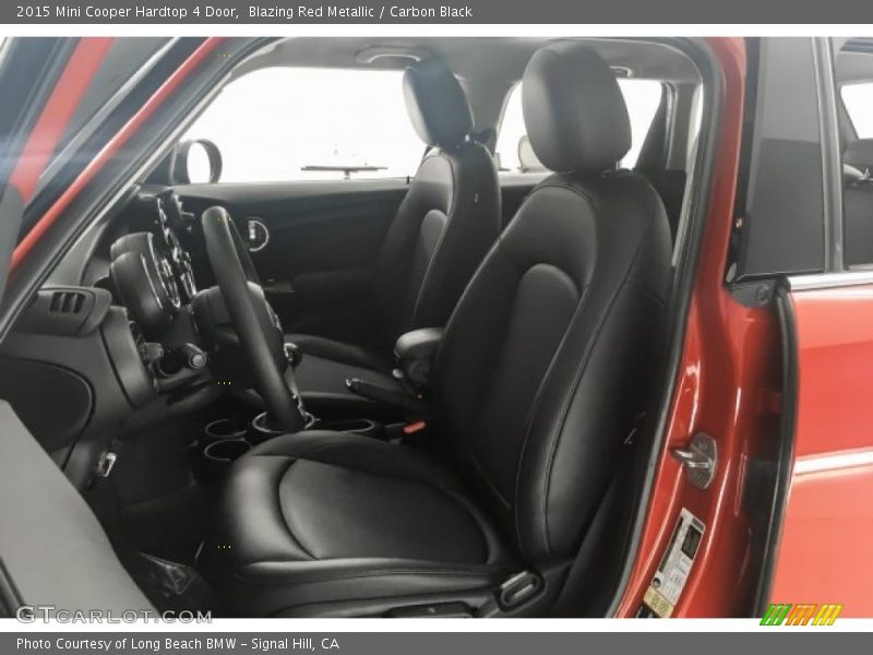 Blazing Red Metallic / Carbon Black 2015 Mini Cooper Hardtop 4 Door