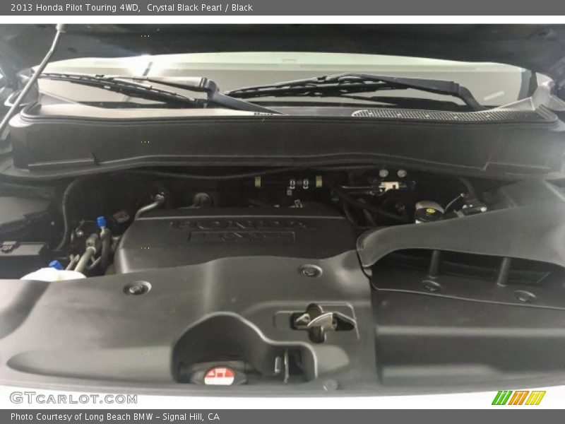 Crystal Black Pearl / Black 2013 Honda Pilot Touring 4WD