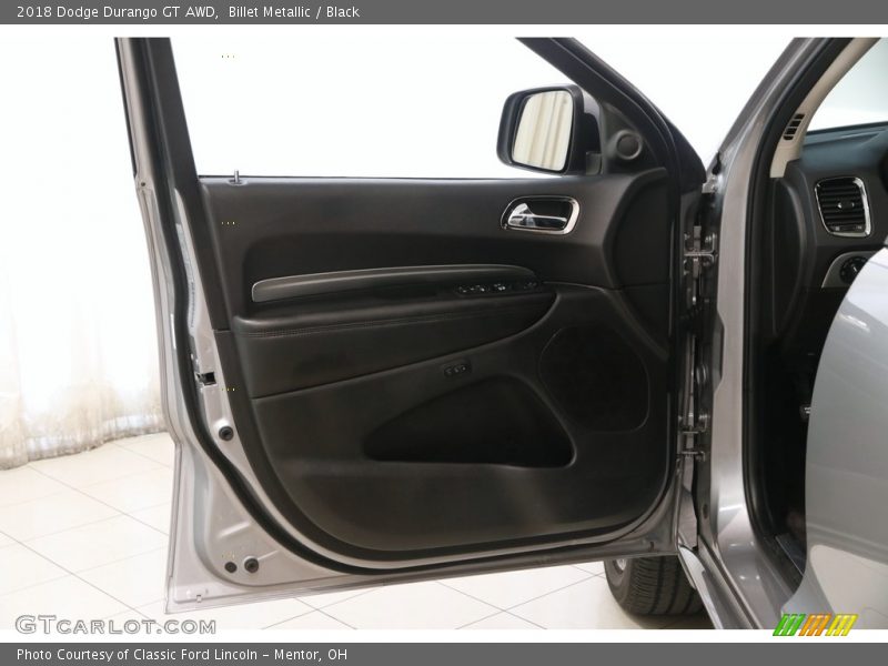Billet Metallic / Black 2018 Dodge Durango GT AWD
