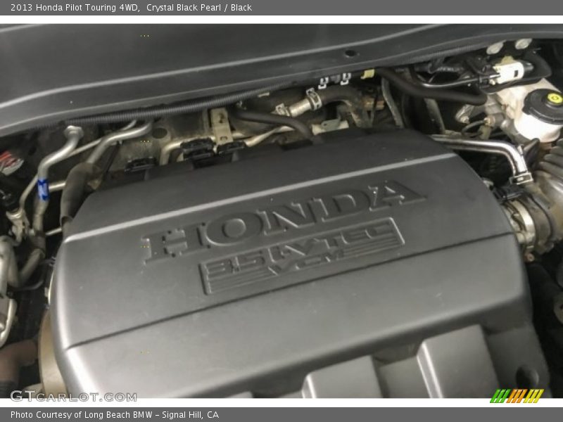 Crystal Black Pearl / Black 2013 Honda Pilot Touring 4WD