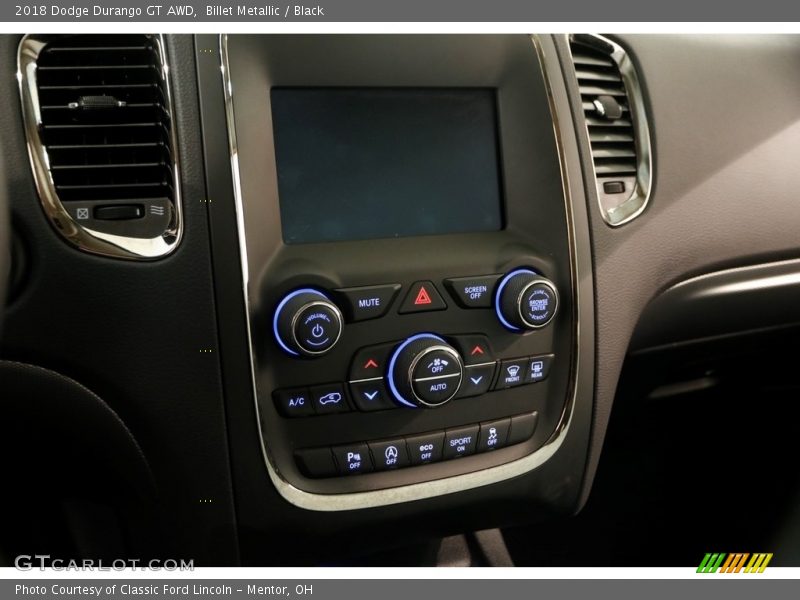 Billet Metallic / Black 2018 Dodge Durango GT AWD
