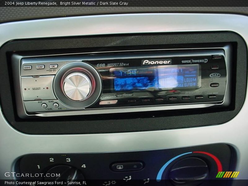 Bright Silver Metallic / Dark Slate Gray 2004 Jeep Liberty Renegade