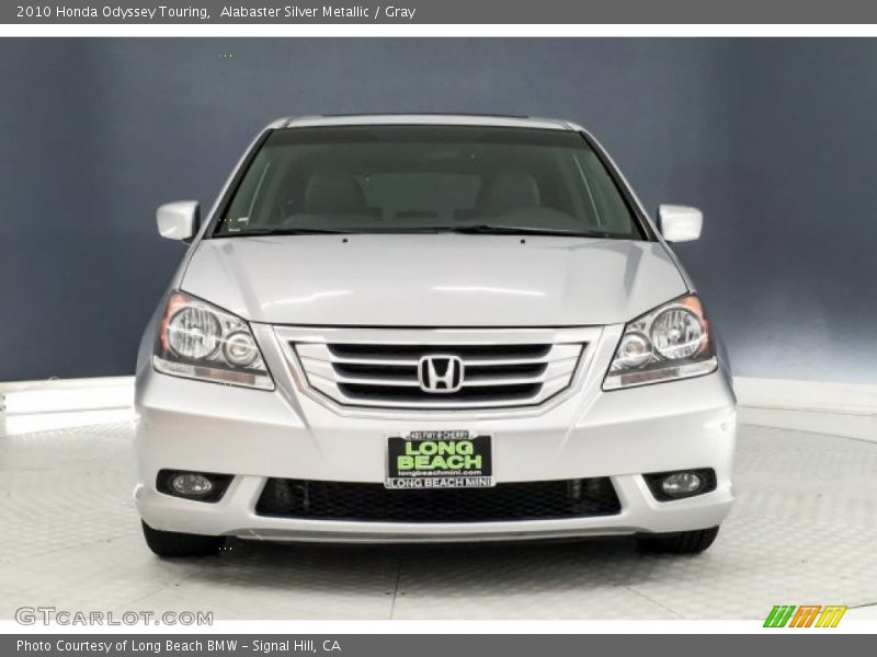 Alabaster Silver Metallic / Gray 2010 Honda Odyssey Touring