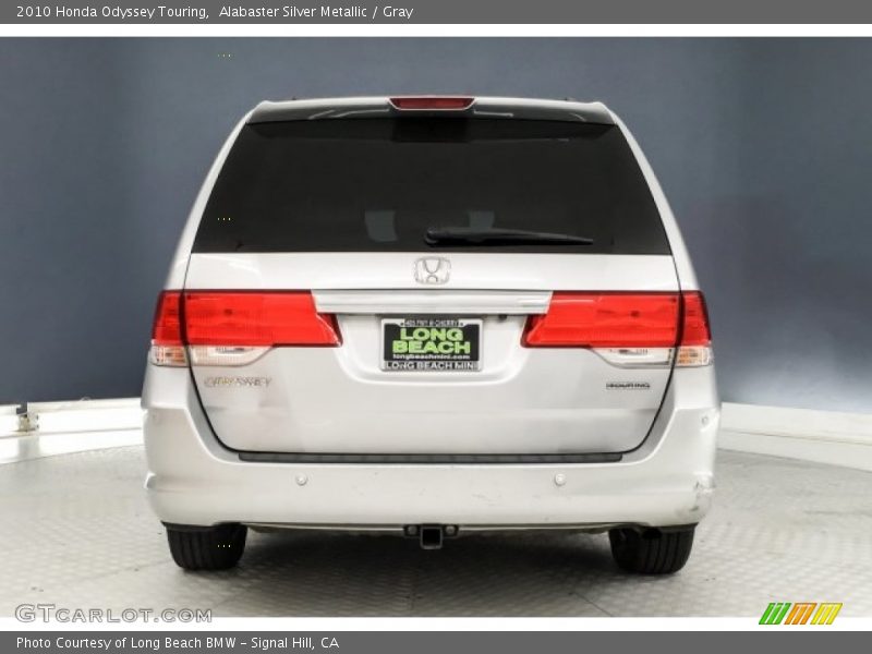 Alabaster Silver Metallic / Gray 2010 Honda Odyssey Touring