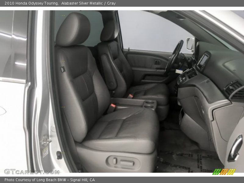 Alabaster Silver Metallic / Gray 2010 Honda Odyssey Touring