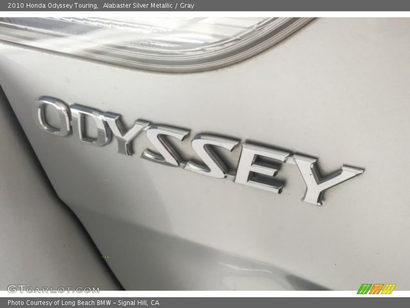 Alabaster Silver Metallic / Gray 2010 Honda Odyssey Touring