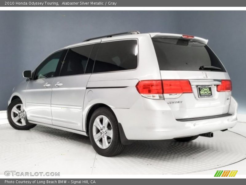 Alabaster Silver Metallic / Gray 2010 Honda Odyssey Touring
