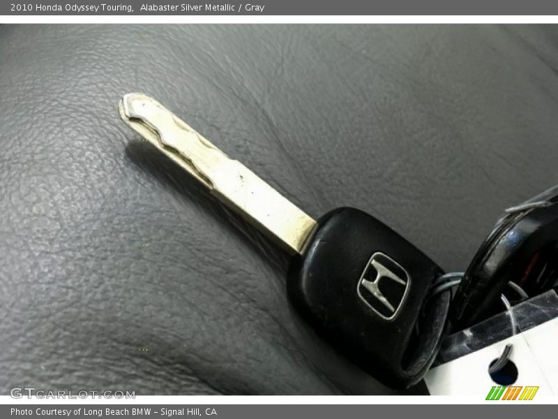 Alabaster Silver Metallic / Gray 2010 Honda Odyssey Touring