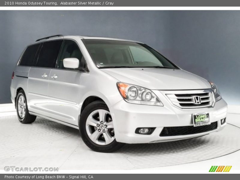 Alabaster Silver Metallic / Gray 2010 Honda Odyssey Touring
