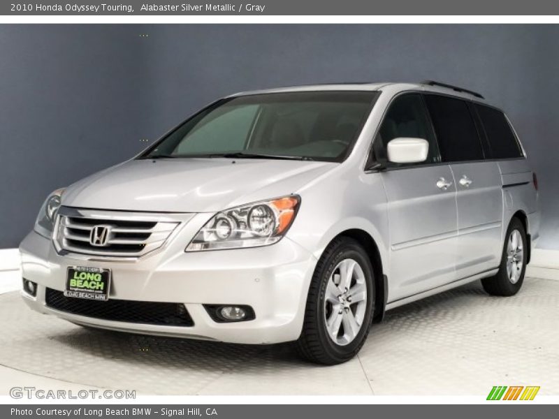 Alabaster Silver Metallic / Gray 2010 Honda Odyssey Touring
