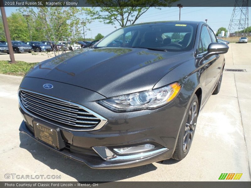 Magnetic / Ebony 2018 Ford Fusion SE