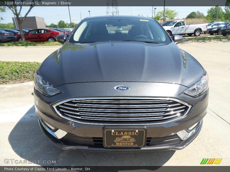 Magnetic / Ebony 2018 Ford Fusion SE